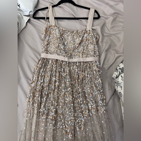 ombré sequin gown/bridesmaid dress - Picture 3 of 7